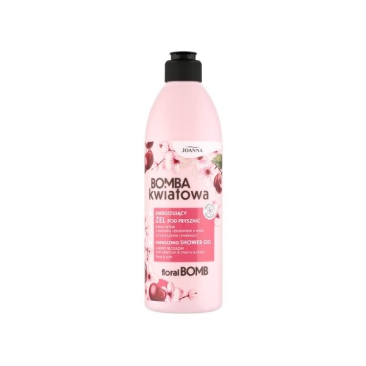 Joanna Bomba Kwiatowa energetyzujący Żel pod prysznic Wiśnia & Masło shea 500 ml