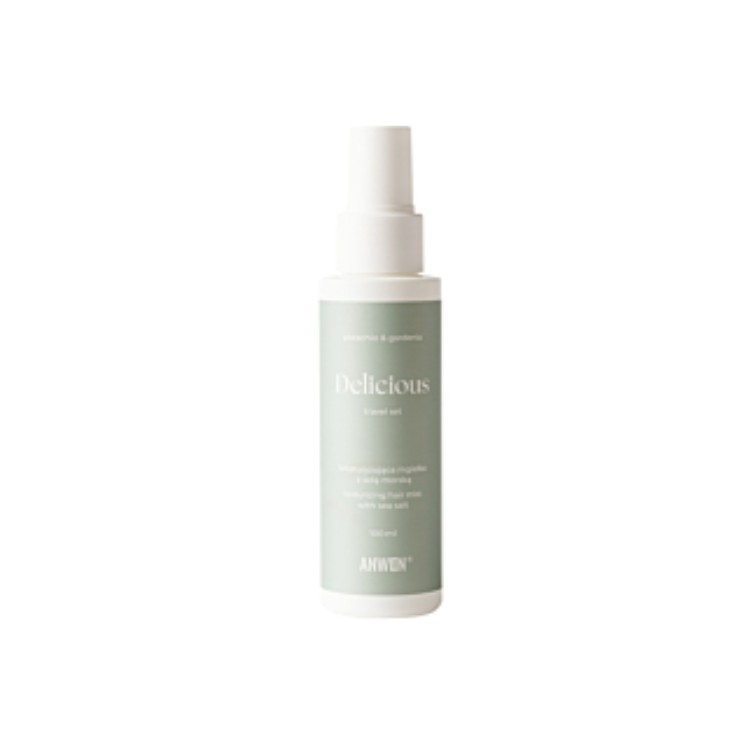 Anwen Delicious teksturyzująca Mgiełka do włosów z solą morską Travel Size 100 ml