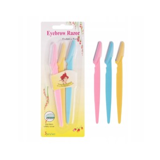 Set van 3 trimmers voor het trimmen van haar en wenkbrauwen.