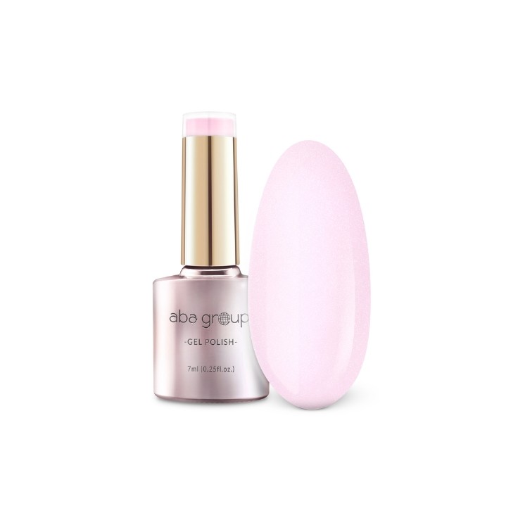 Aba Group Hybrid Nail Polish /701/ Poederroze met deeltjes 7 ml