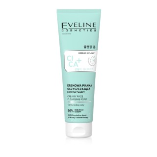 Eveline Korean Therapy Cica + Creamy Facial Cleansing Foam 125 ml
