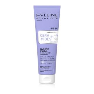 Eveline Korean Therapy Ceramides+ Milde Gezichtsreinigingsemulsie 140 ml