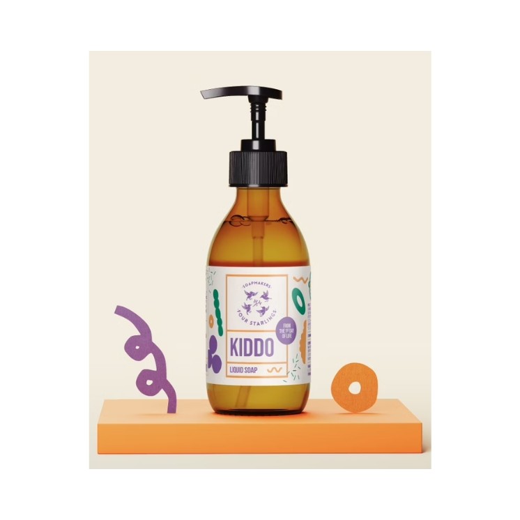 Mydlarnia Cztery Szpaki naturalne Mydło w płynie Kiddo 300 ml