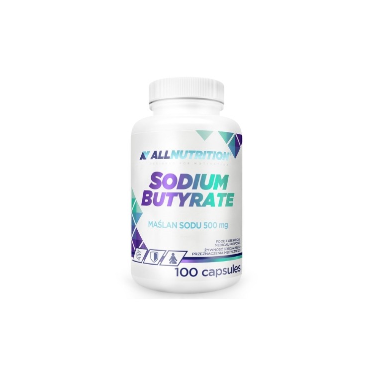 AllNutrition Sodium Butyrate Maślan Sodu 100 kapsułek