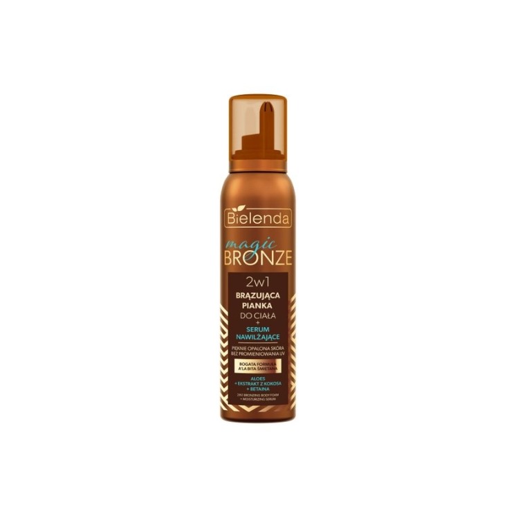 Bielenda MAGIC BRONZE 2-in-1 bronzing body foam-serum 200 ml