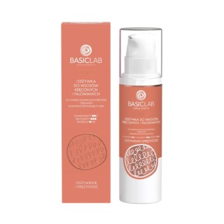 BasicLab Capillus Conditioner voor krullend en golvend haar 250 ml