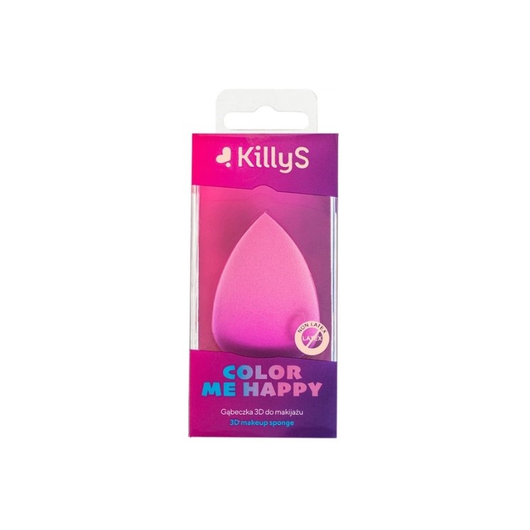 KillyS 3D Makeup Sponge Color Me Happy 1 piece