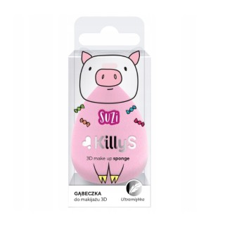 KillyS 3D Ultra Soft Make-up Spons 1 stuk