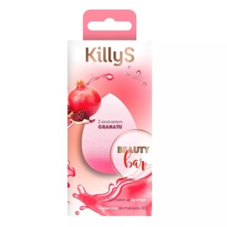 KillyS 3D make-upspons met granaatappelextract, 1 stuk