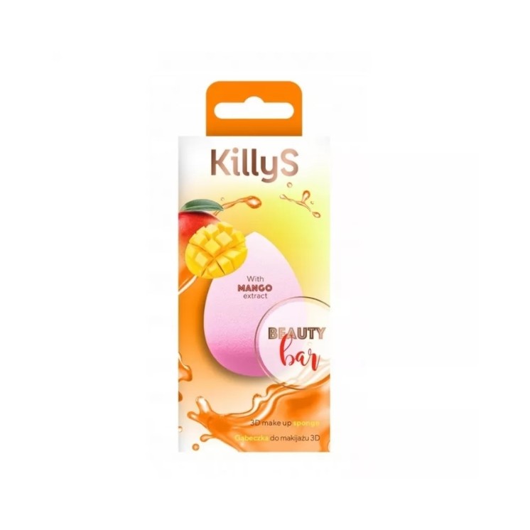 KillyS 3D make-upspons met Mango -extract, 1 stuk