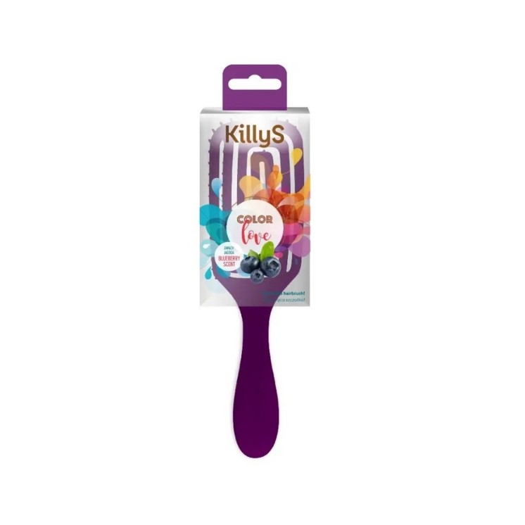 KillyS Color Love Berry Haarborstel 1 stuk