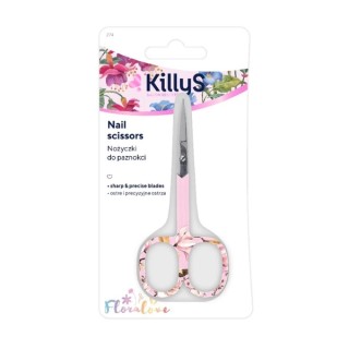 KillyS Floralove Nożyczki do paznokci Kwiatowe 1 sztuka