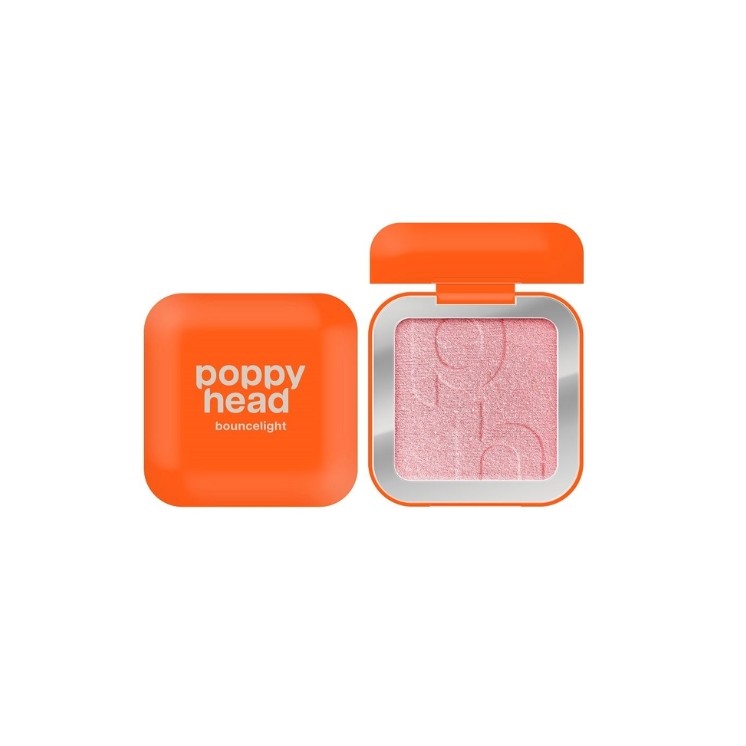 Poppy Head 2w1 Bouncelight Creamy Blushlighter kremowy Róż i Rozświetlacz do twarzy /02/ Bluff 3.1 g