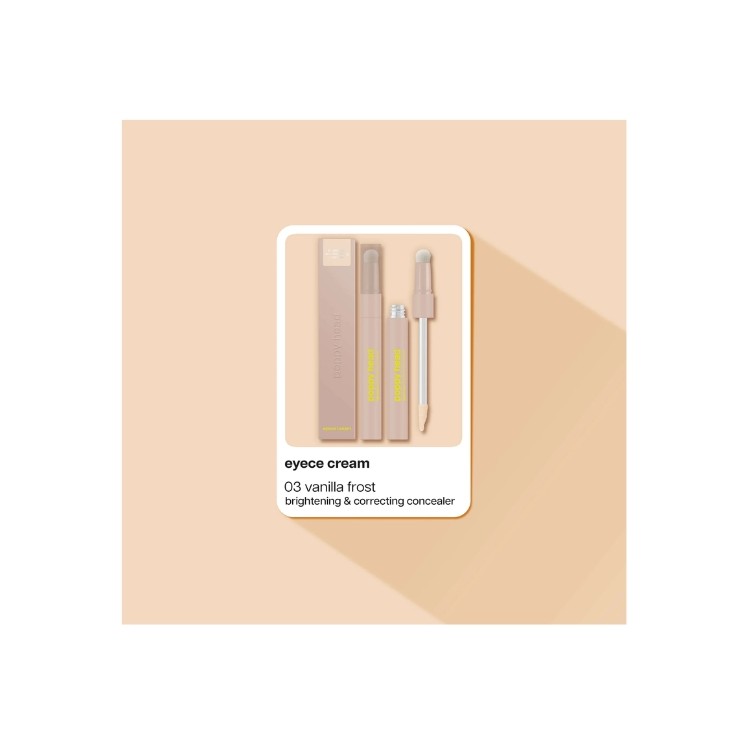 Poppy Head Cream Verhelderende en Corrigerende Oogconcealer /03/ Vanilla Frost 3,7 g
