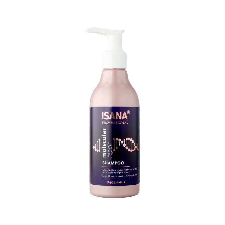 Isana Professional Molecular Repair Szampon do włosów zniszczonych 250 ml