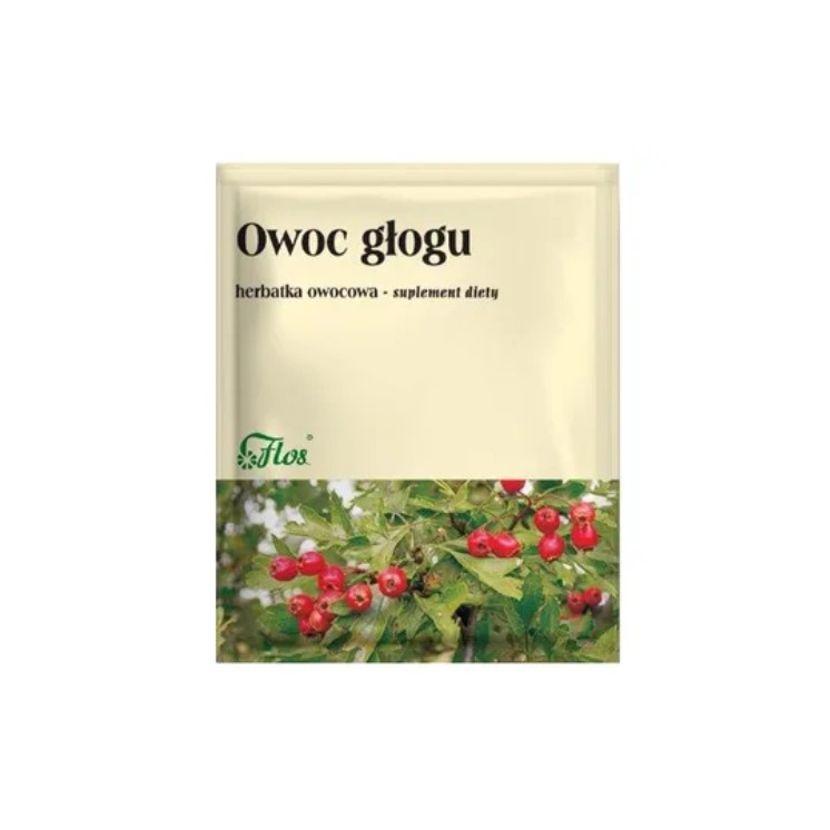 Flos Owoc głogu Herbatka owocowa 50 g