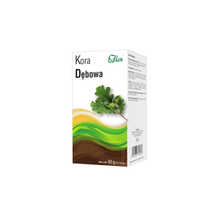 Flos Kora dębowa do przemywania skóry 25x2g