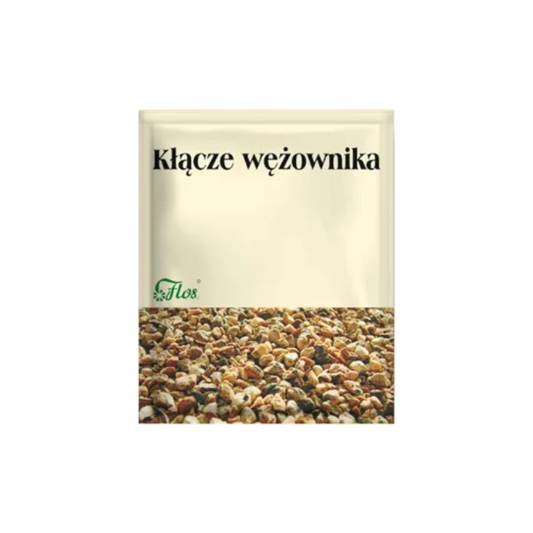 Flos Kłącze wężownika Zioła do kąpieli 50 g(30-11-2026)