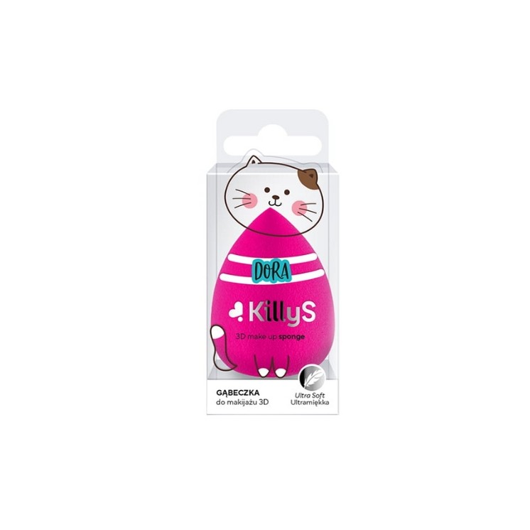 KillyS 3D Make-up Spons Ultra Soft Dora Make-up Spons 1 stuk