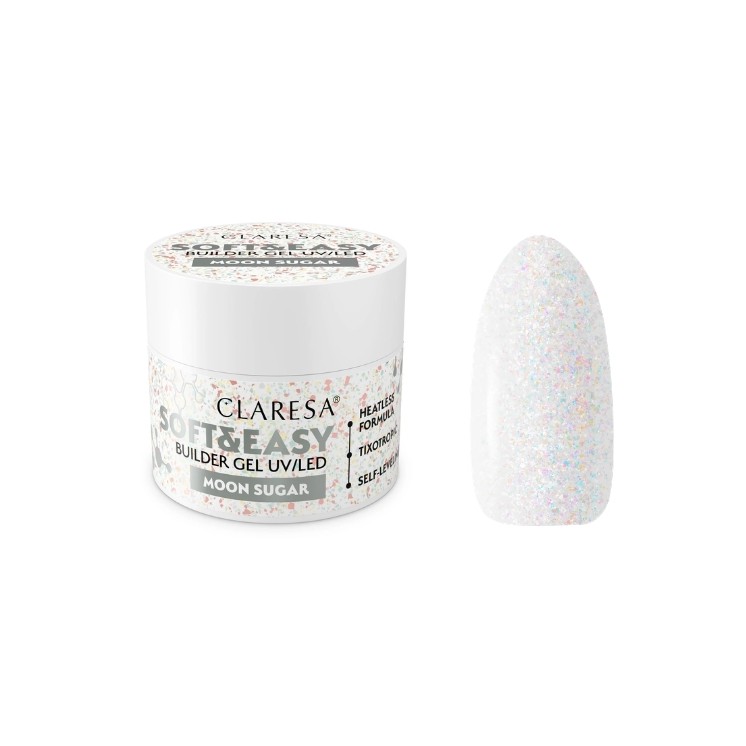 Claresa Soft & Easy Moon Sugar Nail Builder Gel 45g