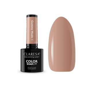 Claresa Nude Glow Gummy Nude Hybrid Nail Polish /4/ 5 g