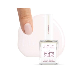 Claresa Active Nude Classic Nail Polish Glossy Kiss 9.5 5 ml