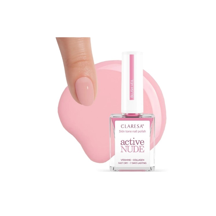 Claresa Active Nude Blush Veil Classic Nail Polish 9.5 5 ml