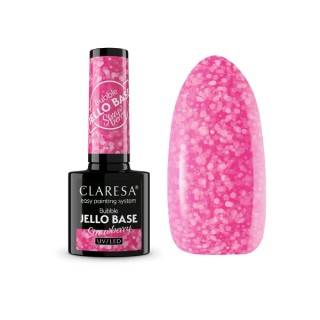 Claresa Bubble Jello Base Strawberry Nail Base 5