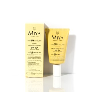 Miya Cosmetics mySPF Moisturizing Face, Eye and Neckline Cream SPF50 + 40 ml