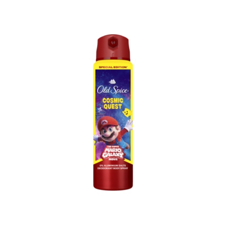 Old Spice Deodorant spray Mario Glaxy Cosmic Quest 150 ml