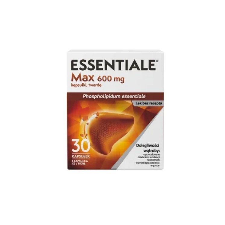 Essentiale Max 600 mg 30 kapsułek