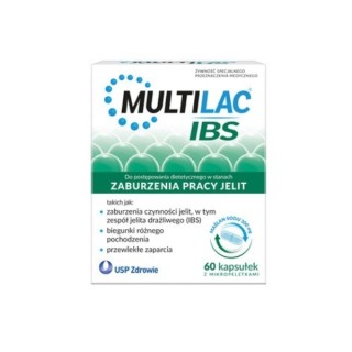 Multilac IBS Maślan sodu 300mg 60 kapsułek