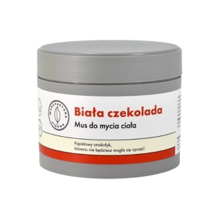 Manufaktura Piękna Mus do mycia ciała Biała Czekolada 250 g