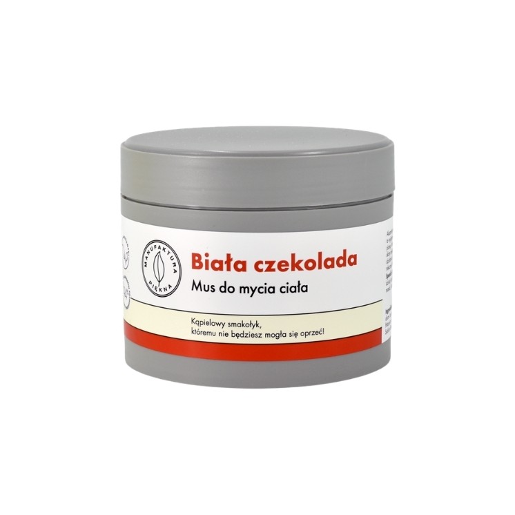 Manufaktura Piękna Mus do mycia ciała Biała Czekolada 250 g