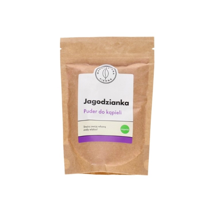 Manufaktura Piękna Puder do kąpieli Jagodzianka 250 g