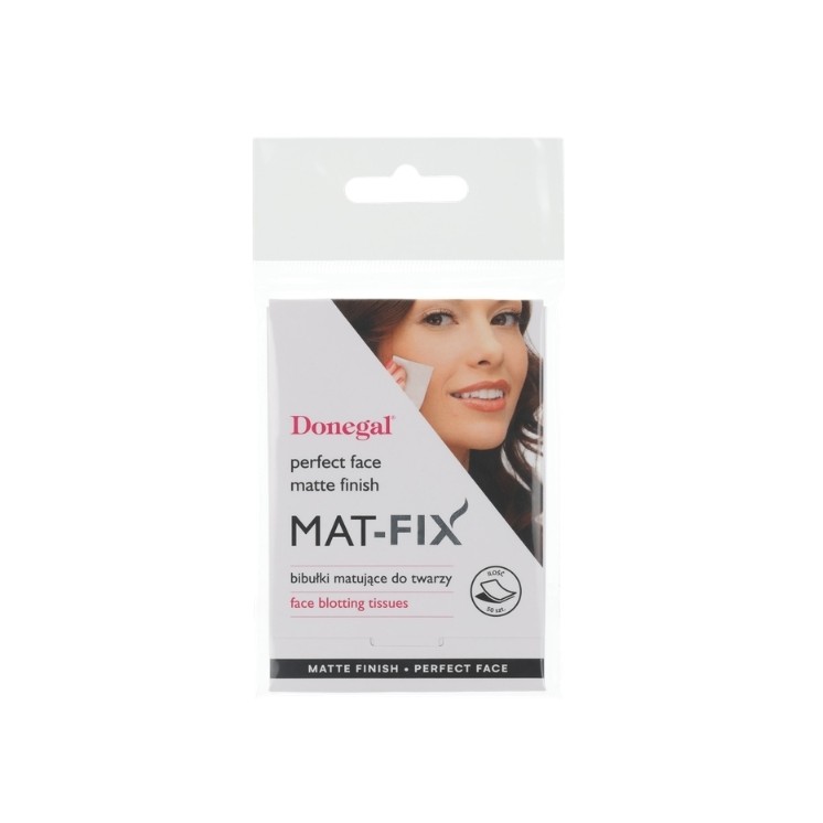 Donegal Mat-Fix matterende gezichtsblotterpapiertjes, 50 stuks