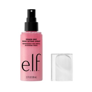 ELF Power Grip Rose Two-Phase Makeup Setting Spray met deeltjes 80 ml