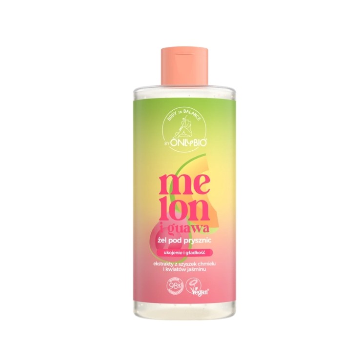 ONLYBIO Body in Balance Melon and Guava Shower Gel 300 ml