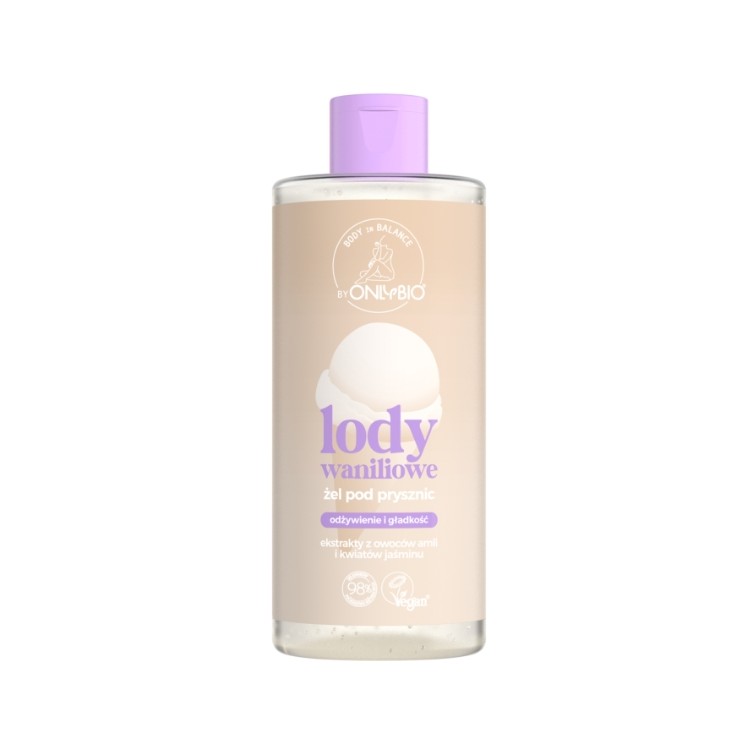 ONLYBIO Body in Balance Vanilla Ice Cream Douchegel 300 ml