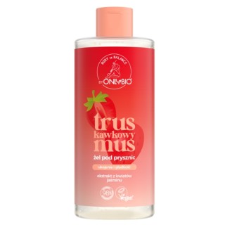 ONLYBIO Body in Balance Aardbeienmousse Douchegel 300 ml
