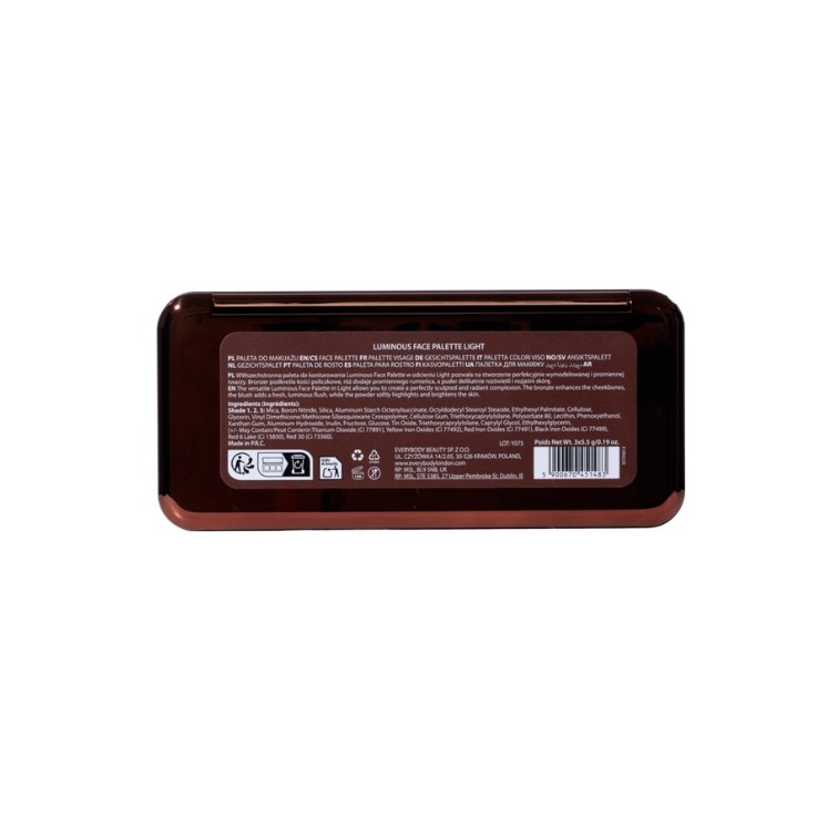 Everybody London Luminous Light Contouring Palette 3 x 5 , 5 g