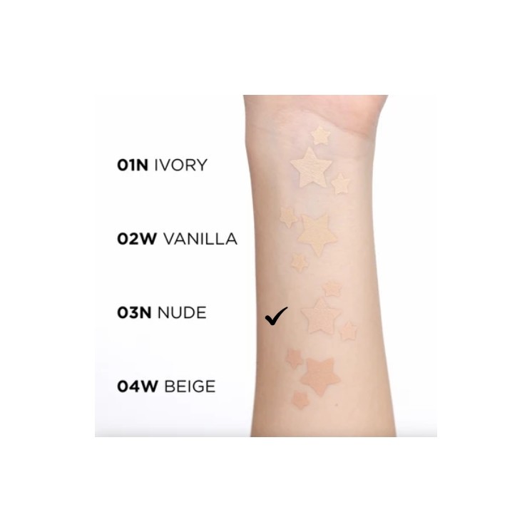 Eveline Wonder Match Covering Cushion Foundation met Niacinamide /03N/ Nude 15 g
