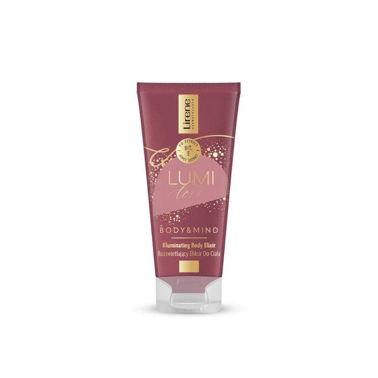 Lirene Body&Mind rozświetlający eliksir do ciała LUMILOVE 175 ml