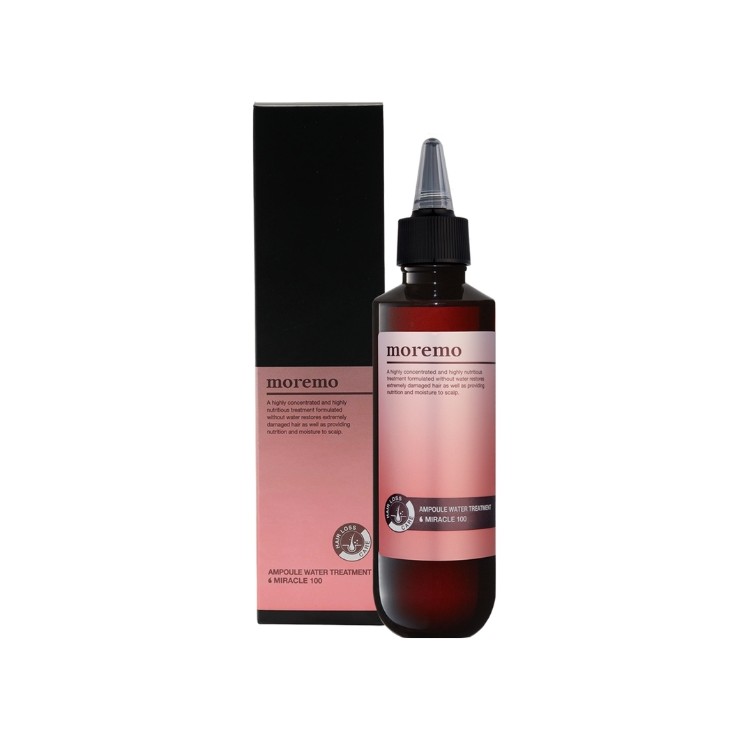 Moremo Ampoule Water Treatment Miracle 100 Voedende ampul voor hoofdhuid en haar 200 ml