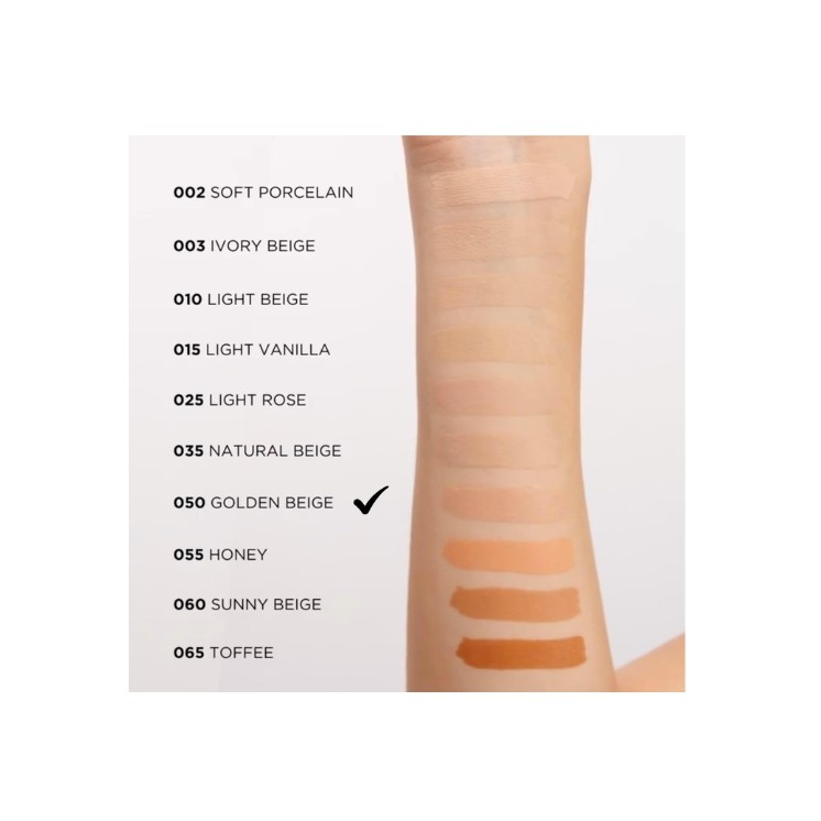 Eveline Liquid Control Gezichtsfoundation met Niacinamide in Druppelaar /050/ Golden Beige ml
