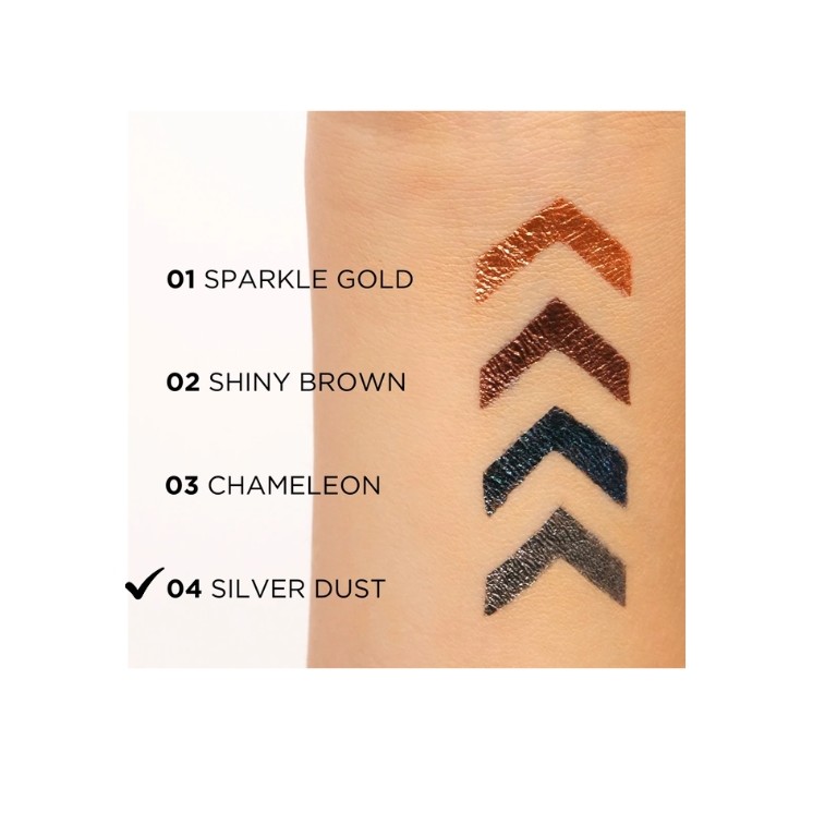 Eveline Variete Woodporny Eyeliner Silver Dust /04/ 4 ml