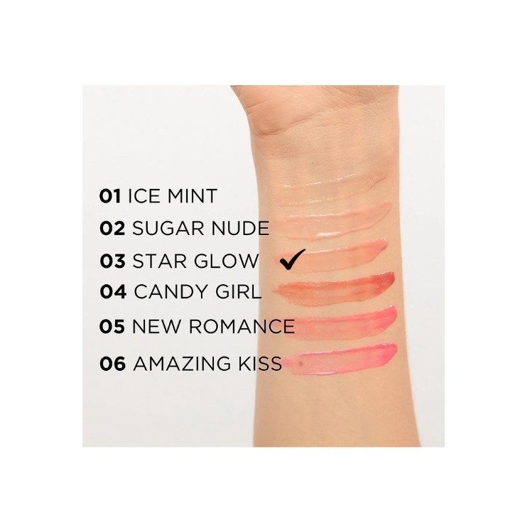 Eveline Variete volumegevende lipgloss met verkoelend effect /3/ 6,8 ml