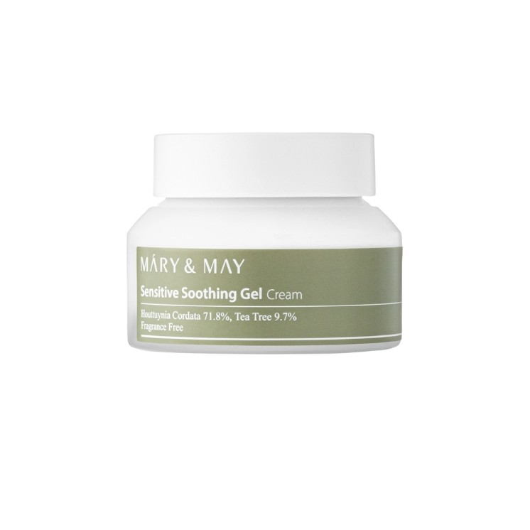 Mary&May Sensitive Soothing Gel Cream - gel voor de gevoelige huid en onzuiverheden 70 g