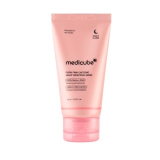 Medicube PDRN Pink Caffeine Night Wrapping Mask smoothing and firming Night Mask with PDRN 75 ml