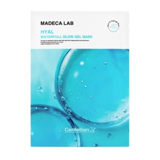 Centellian24 Hyal Waterfull Glow Gel Mask Zestaw nawilżających maseczek żelowych do twarzy 5 x 22 ml